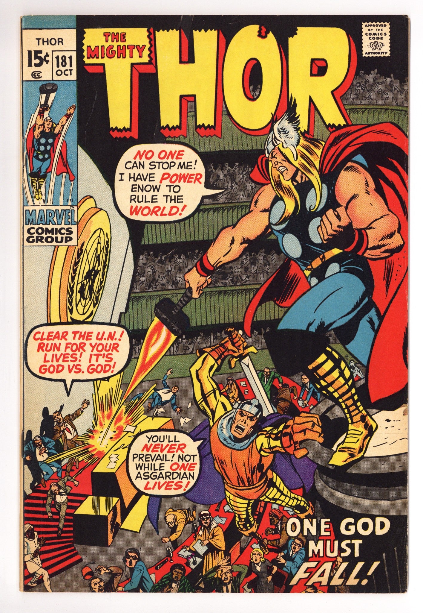Thor Vol 1 181 FN/VF (7.0) (1970) 