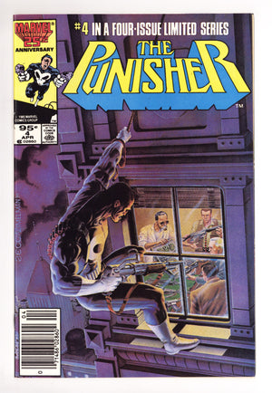 The Punisher Vol 1 4 VF+ (8.5) (1986) Canadian Price Variant