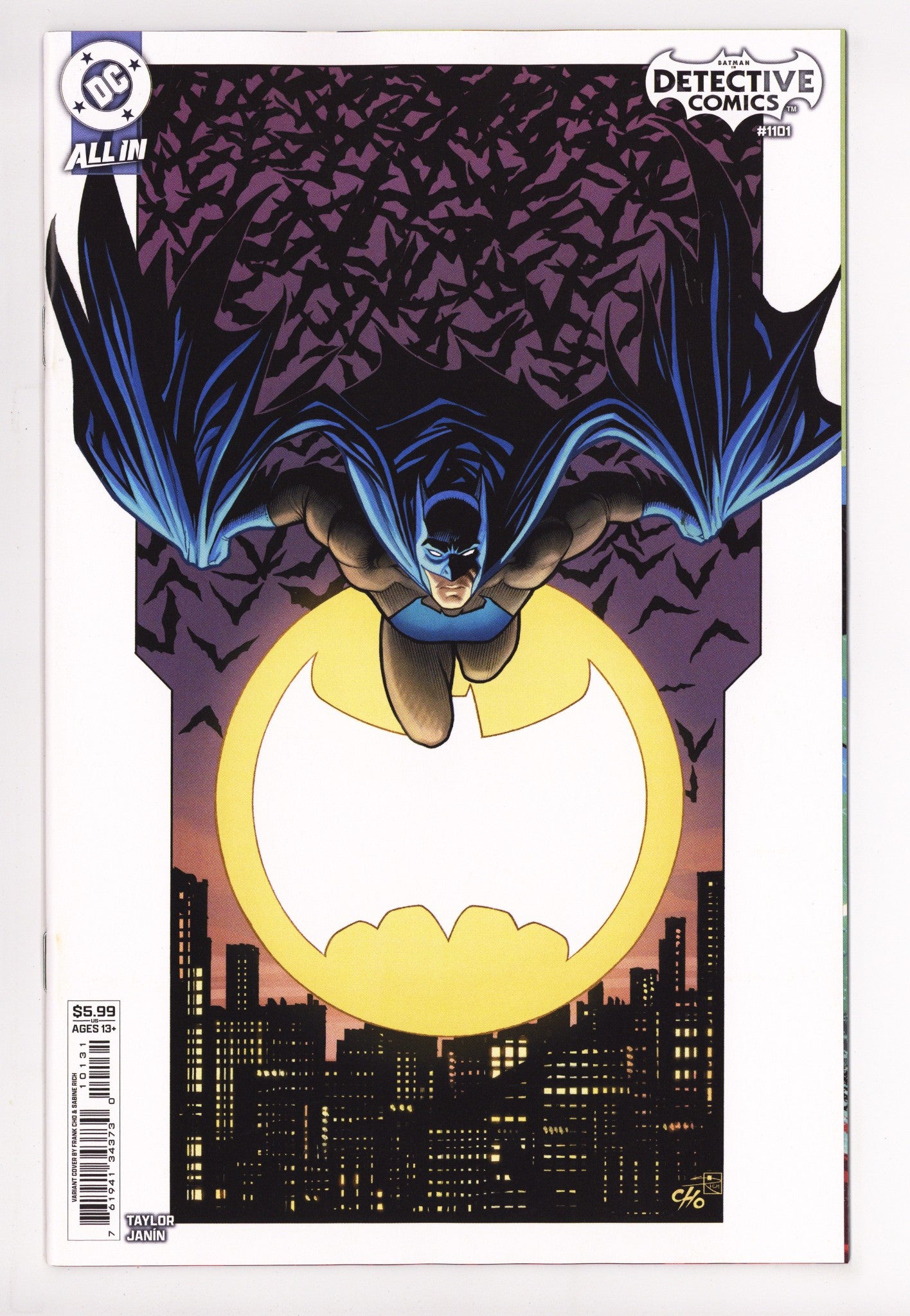 Detective Comics Vol 3 1101 Cho Variant (2025)