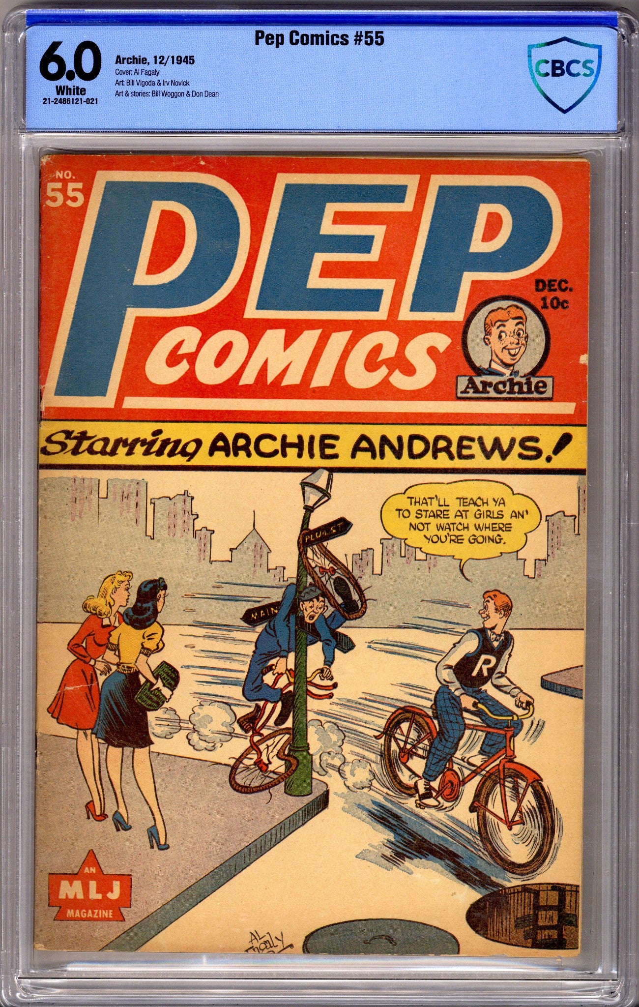 Pep Comics 55 CBCS 6.0 (1945)