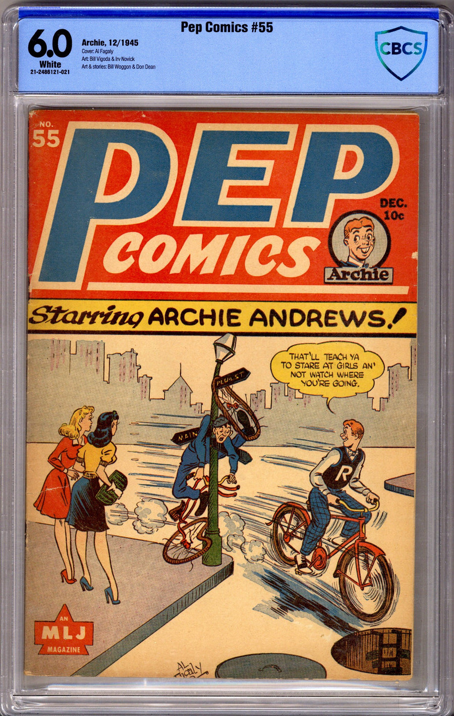 Pep Comics 55 CBCS 6.0 (1945)