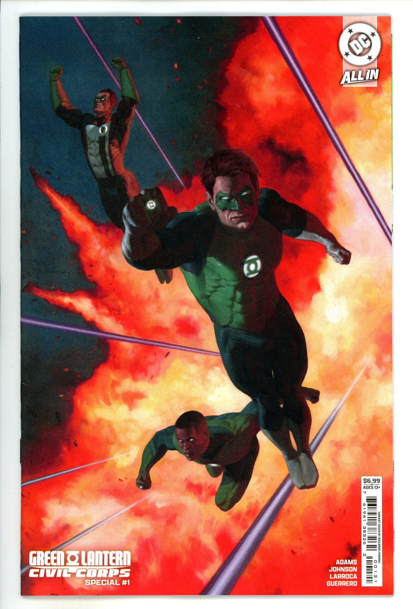 Green Lantern Civil Corps Special 1 Federici Variant (2024)
