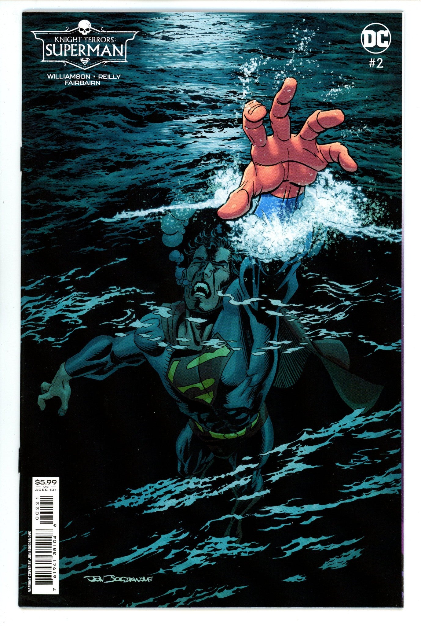 Knight Terrors: Superman 2 High Grade (2023) Bogdanove Variant 
