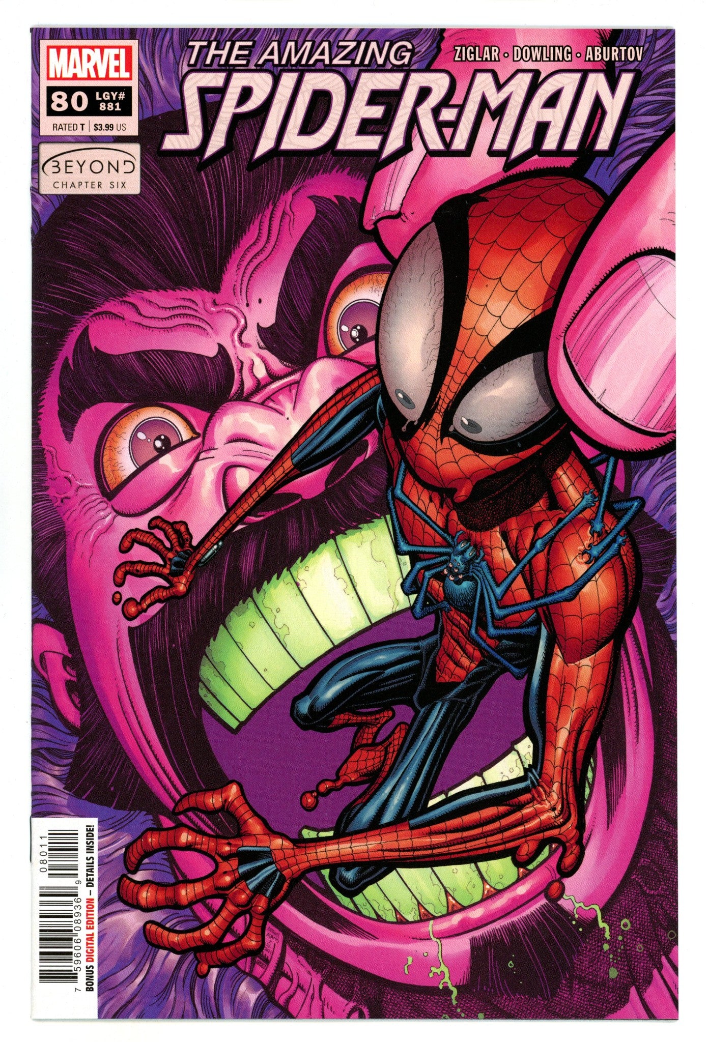 Amazing Spider-Man Vol 5 80 (881)  High Grade  (2022)  