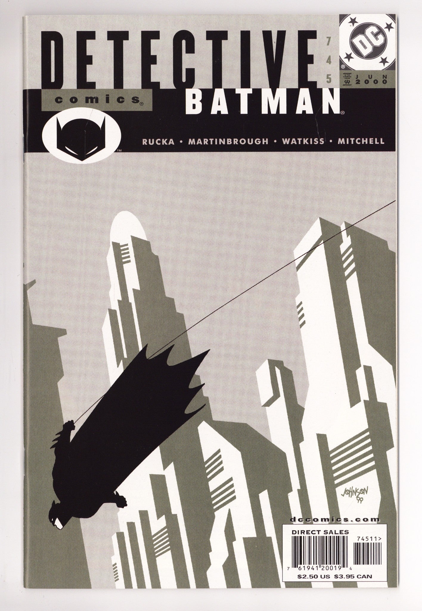 Detective Comics Vol 1 745 High Grade (2000) 