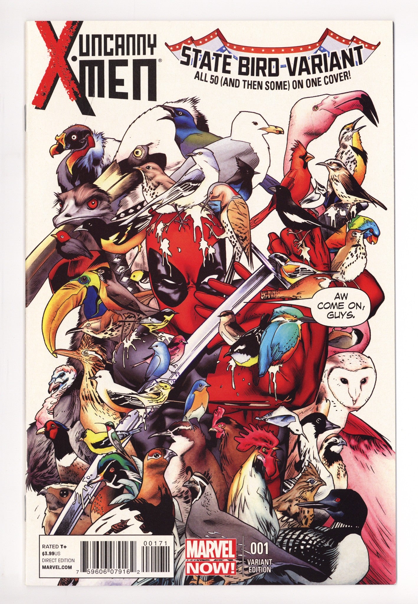 Uncanny X-Men Vol 3 1 High Grade (2013) Immonen Variant 
