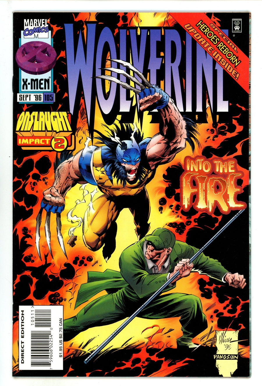 Wolverine Vol 2 105 NM- (9.2) (1996) 
