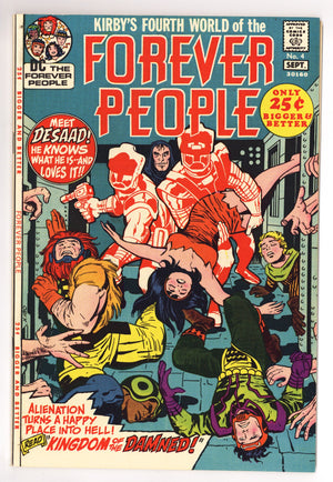 The Forever People Vol 1 4 VF+ (8.5) (1971)