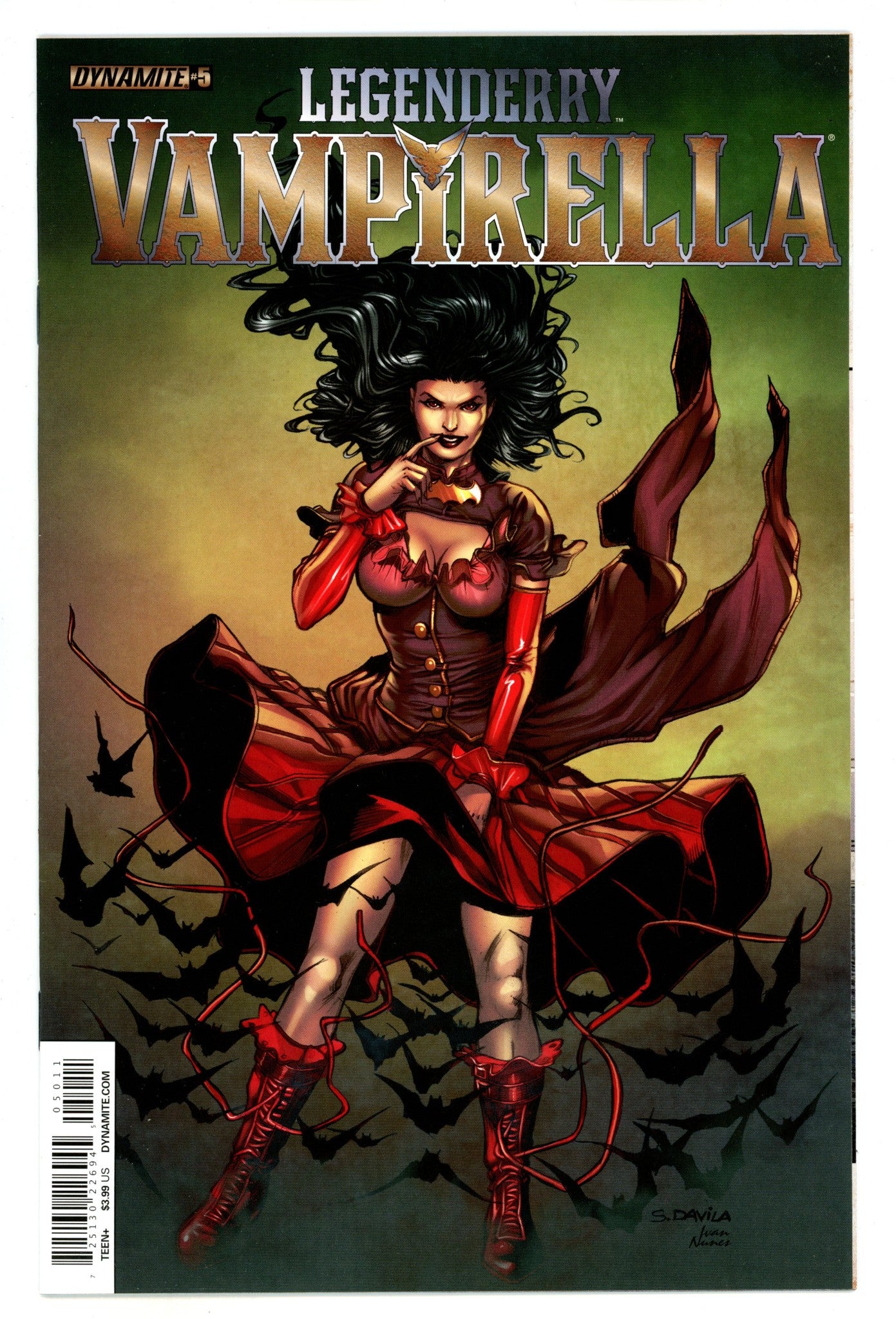 Legenderry: Vampirella 5 High Grade (2015) 