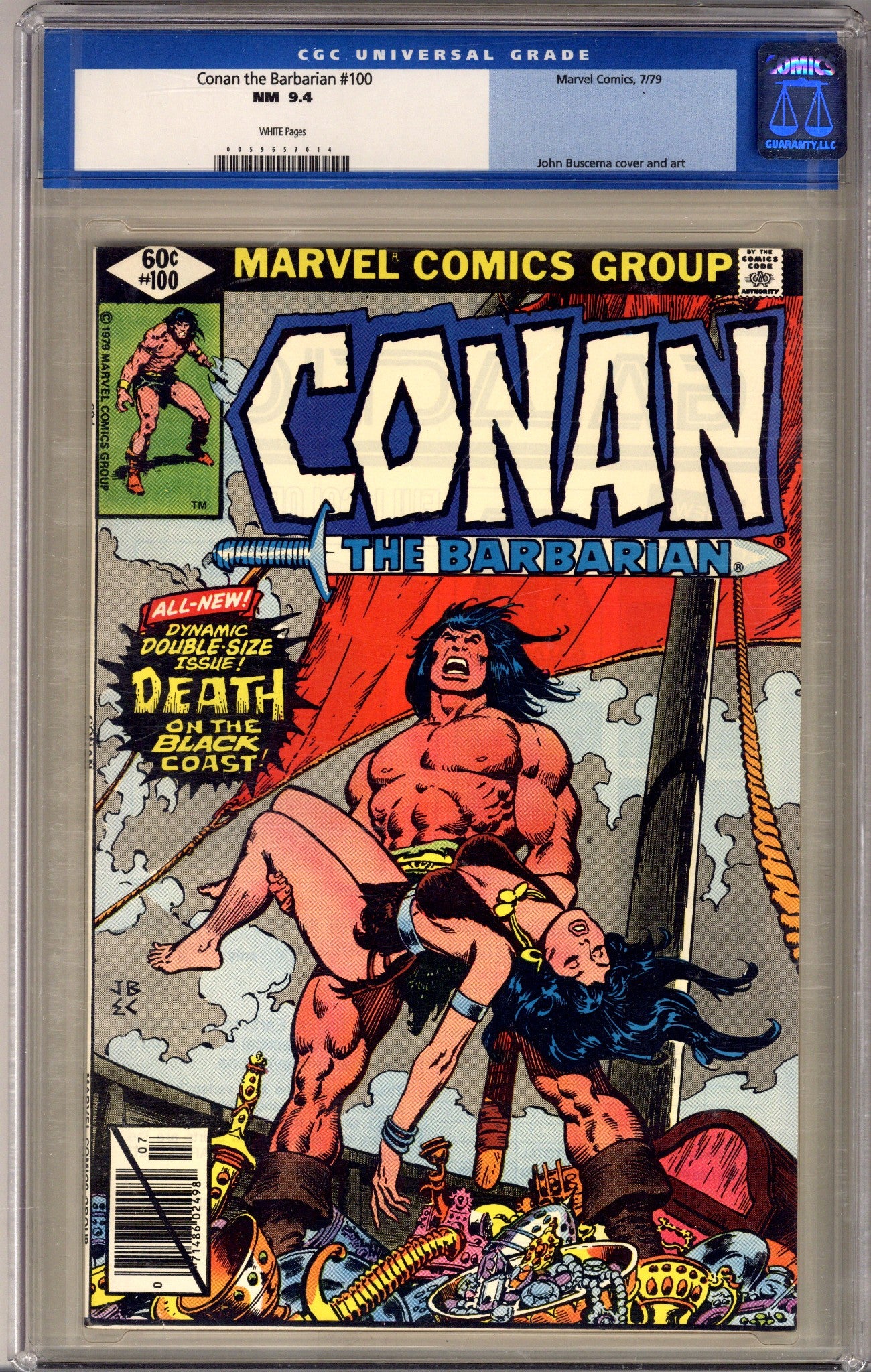 Conan the Barbarian Vol 1 100 CGC 9.4 (NM) (1979) 