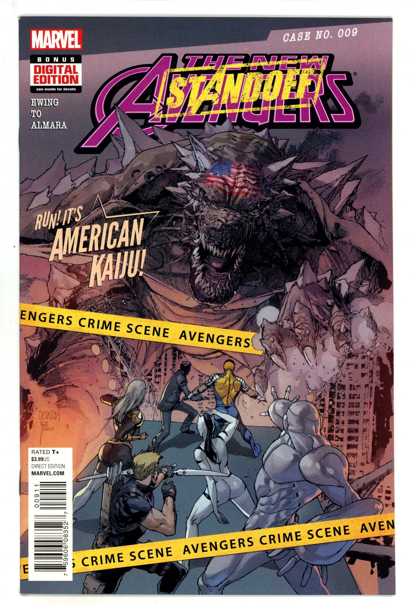 New Avengers Vol 4 9 High Grade (2016) 