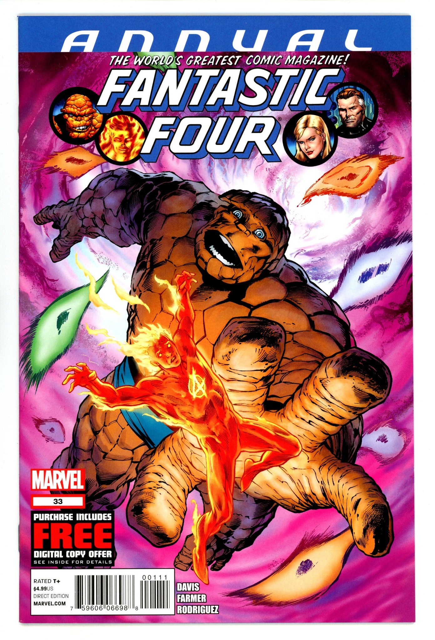 Fantastic Four Annual Vol 1 33 High Grade (2012) 