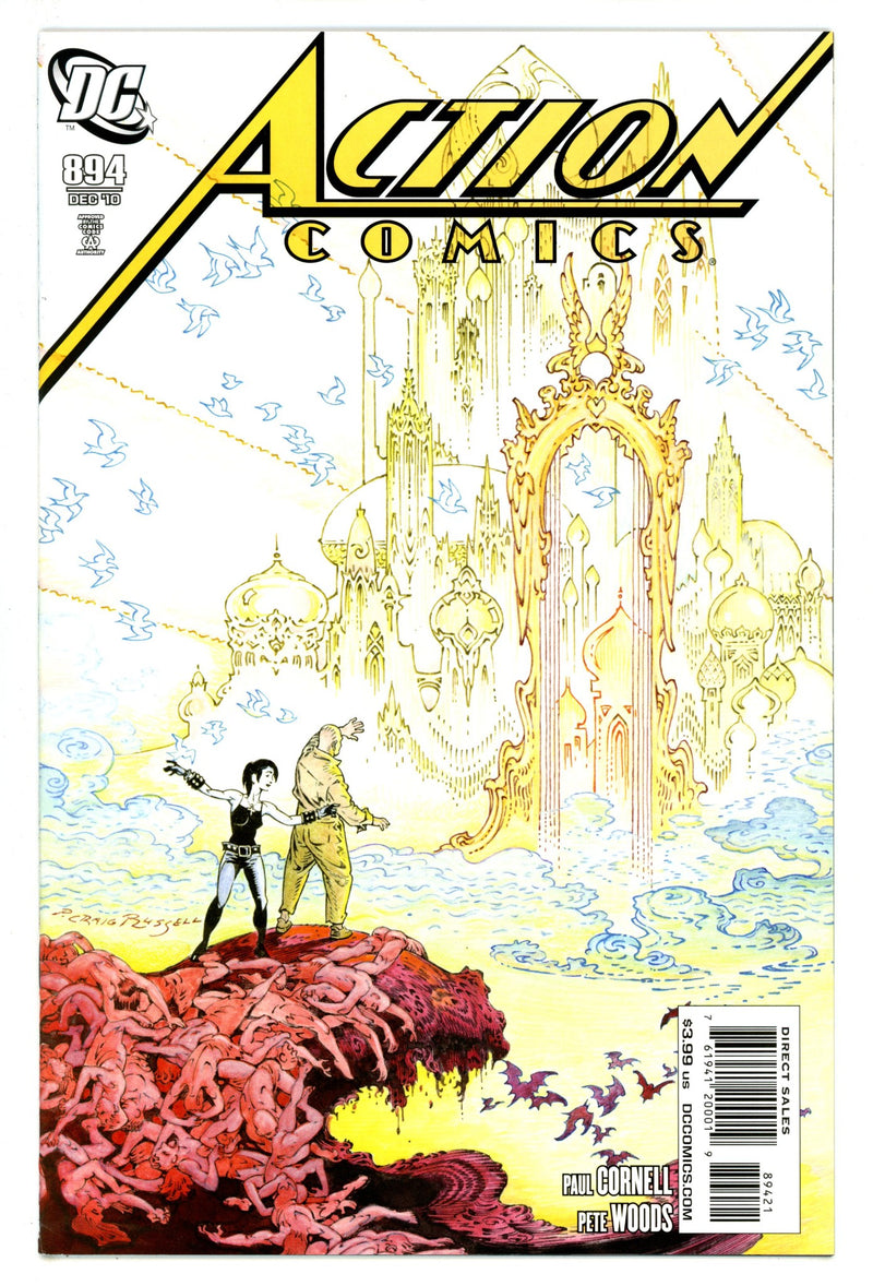 Action Comics Vol 1 894 VF/NM (9.0) (2010) Russell Incentive Variant 