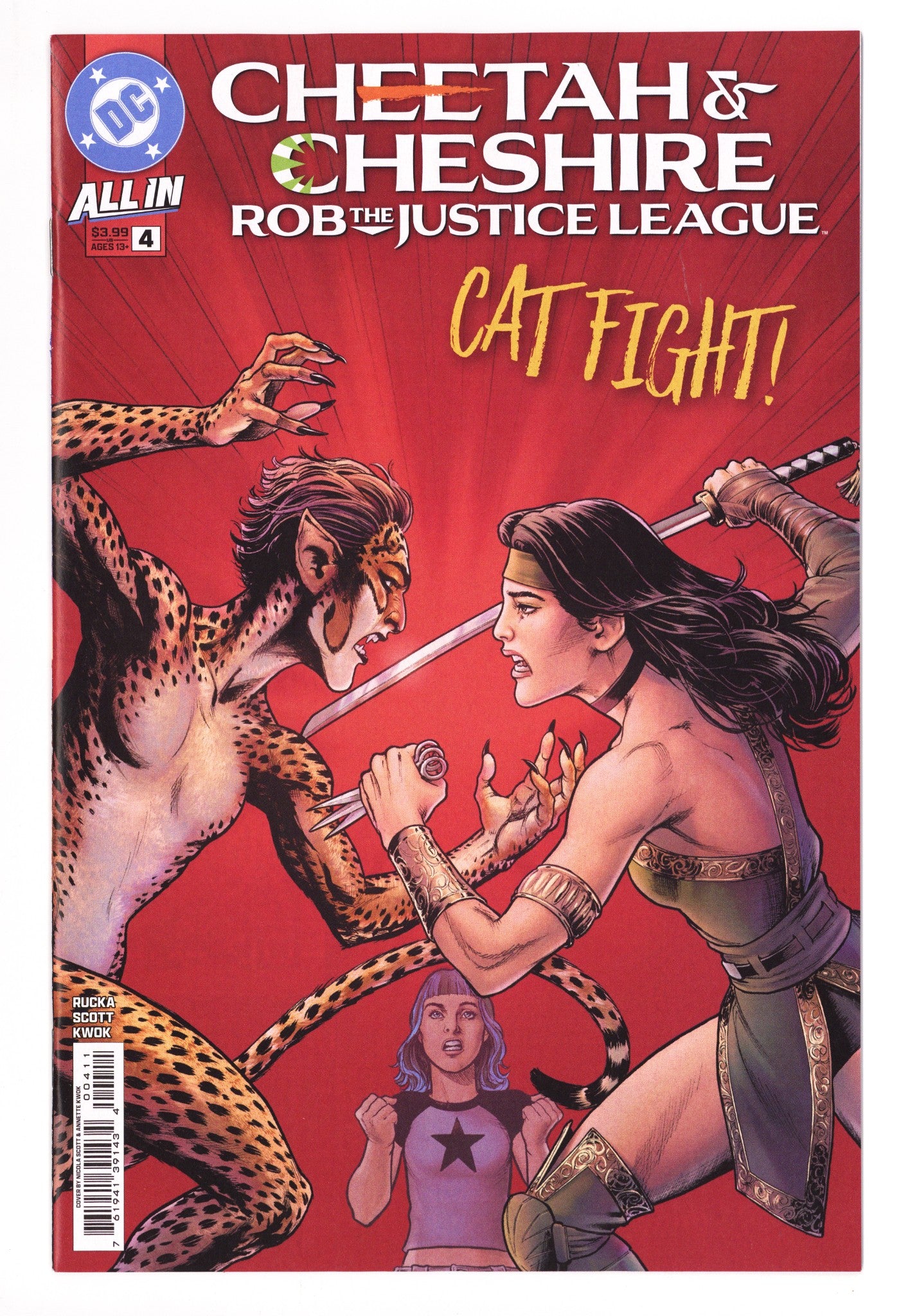 Cheetah And Cheshire Rob The Justice League 4 (2025)