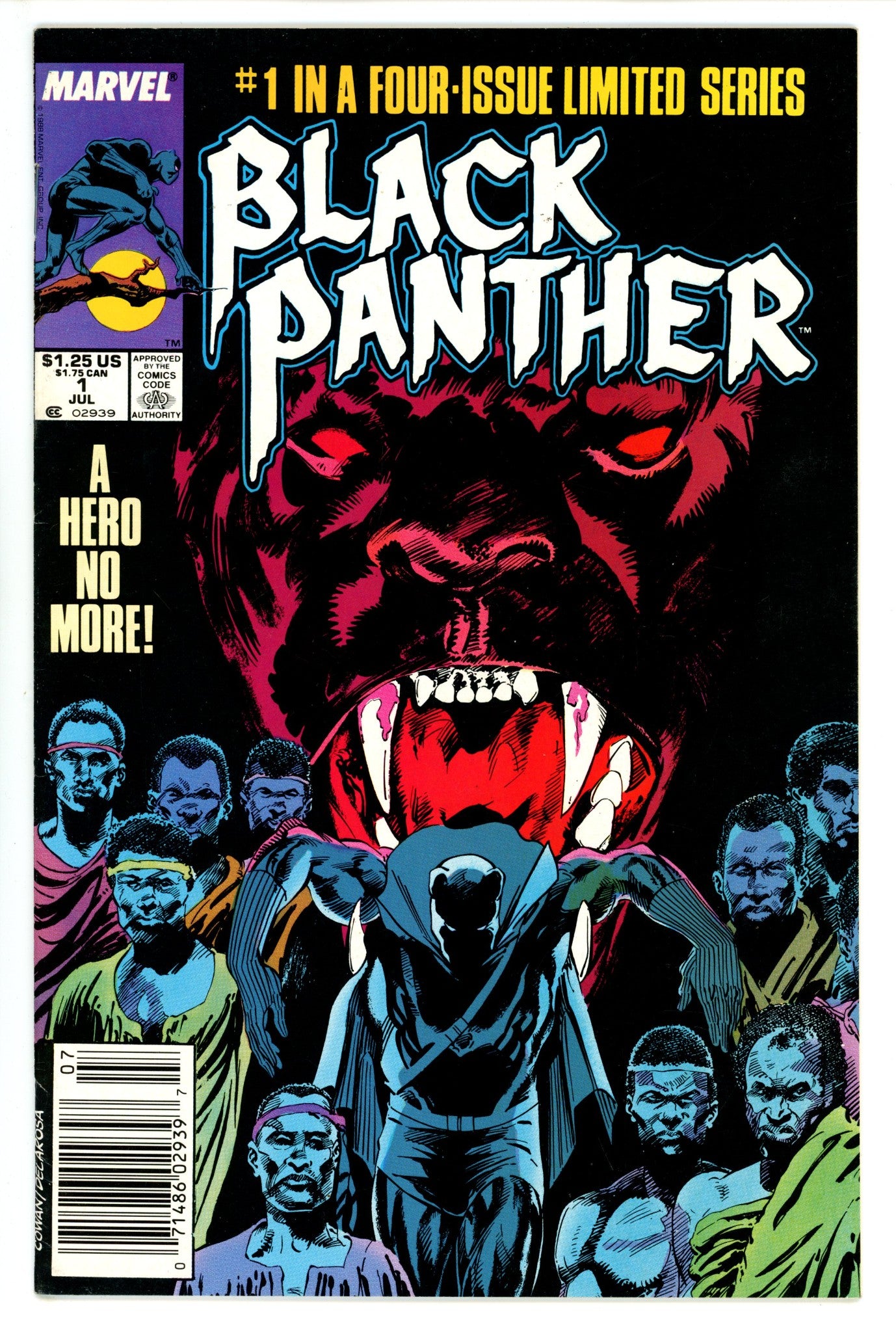 Black Panther Vol 2 1 Newsstand (1988)