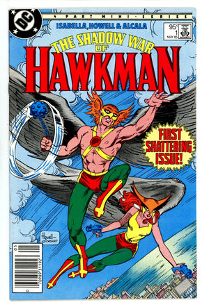 The Shadow War of Hawkman 1 VF- (7.5) (1985) Canadian Price Variant