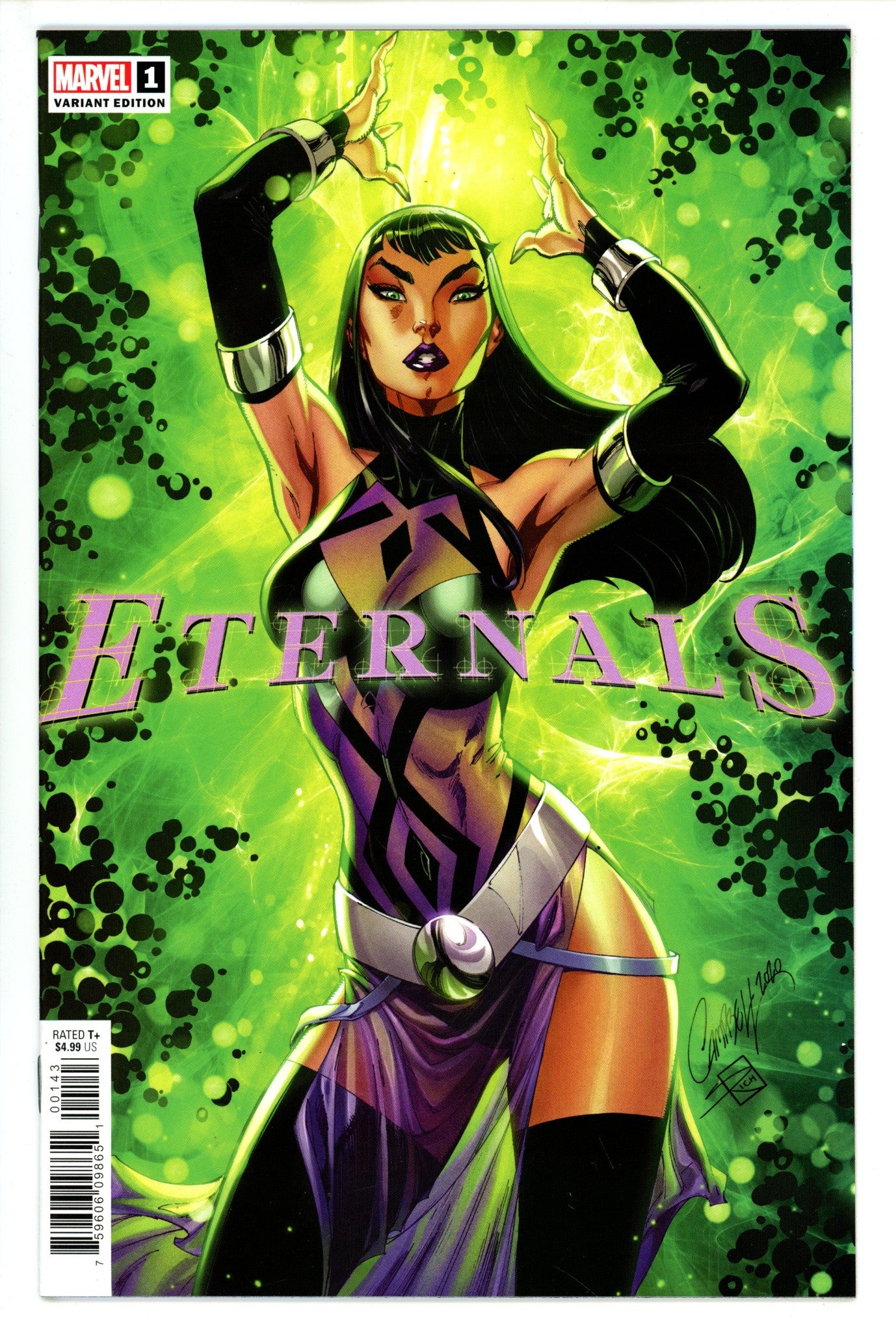 Eternals Vol 5 1 Campbell Variant (2021)