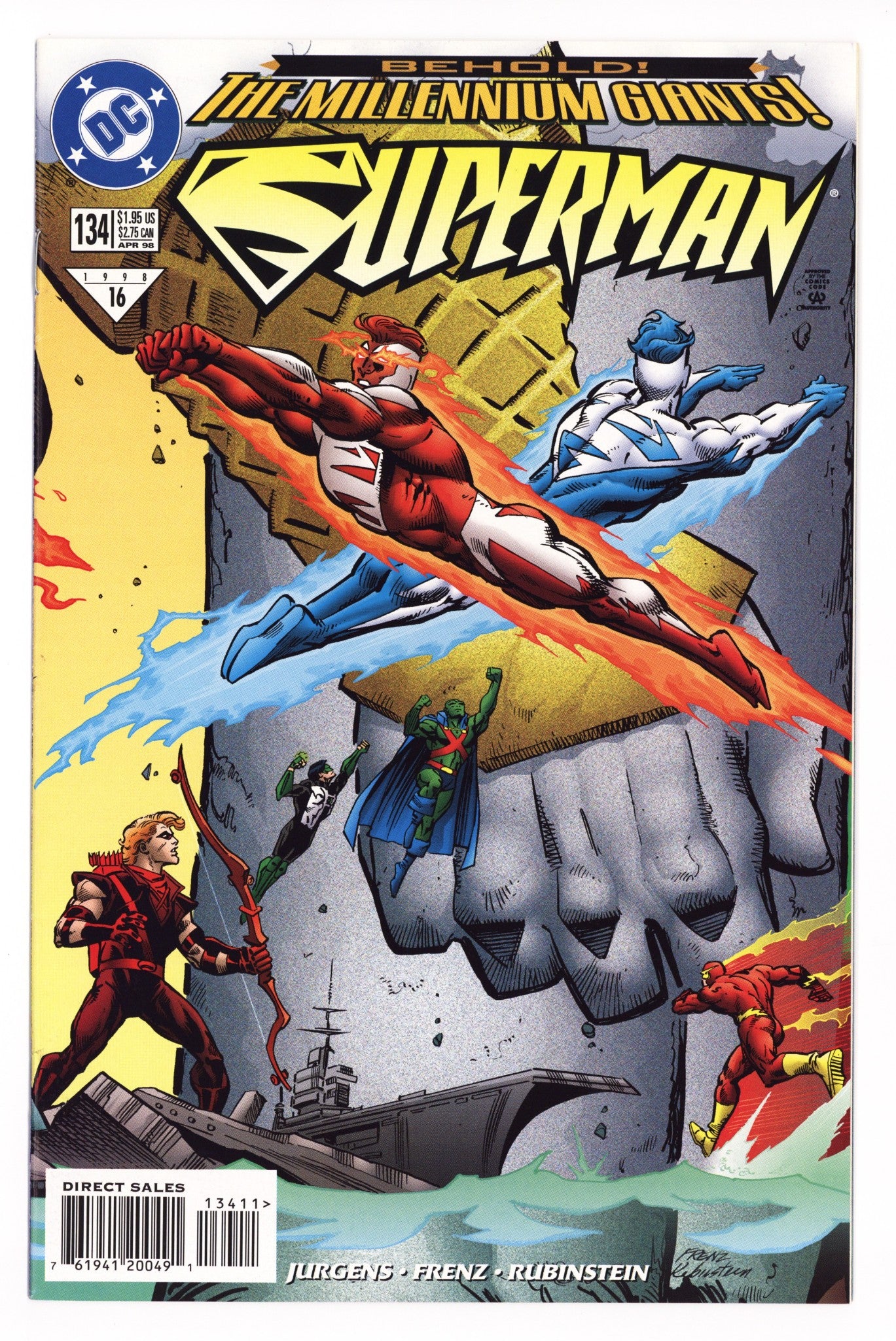 Superman Vol 2 134 High Grade (1998) 