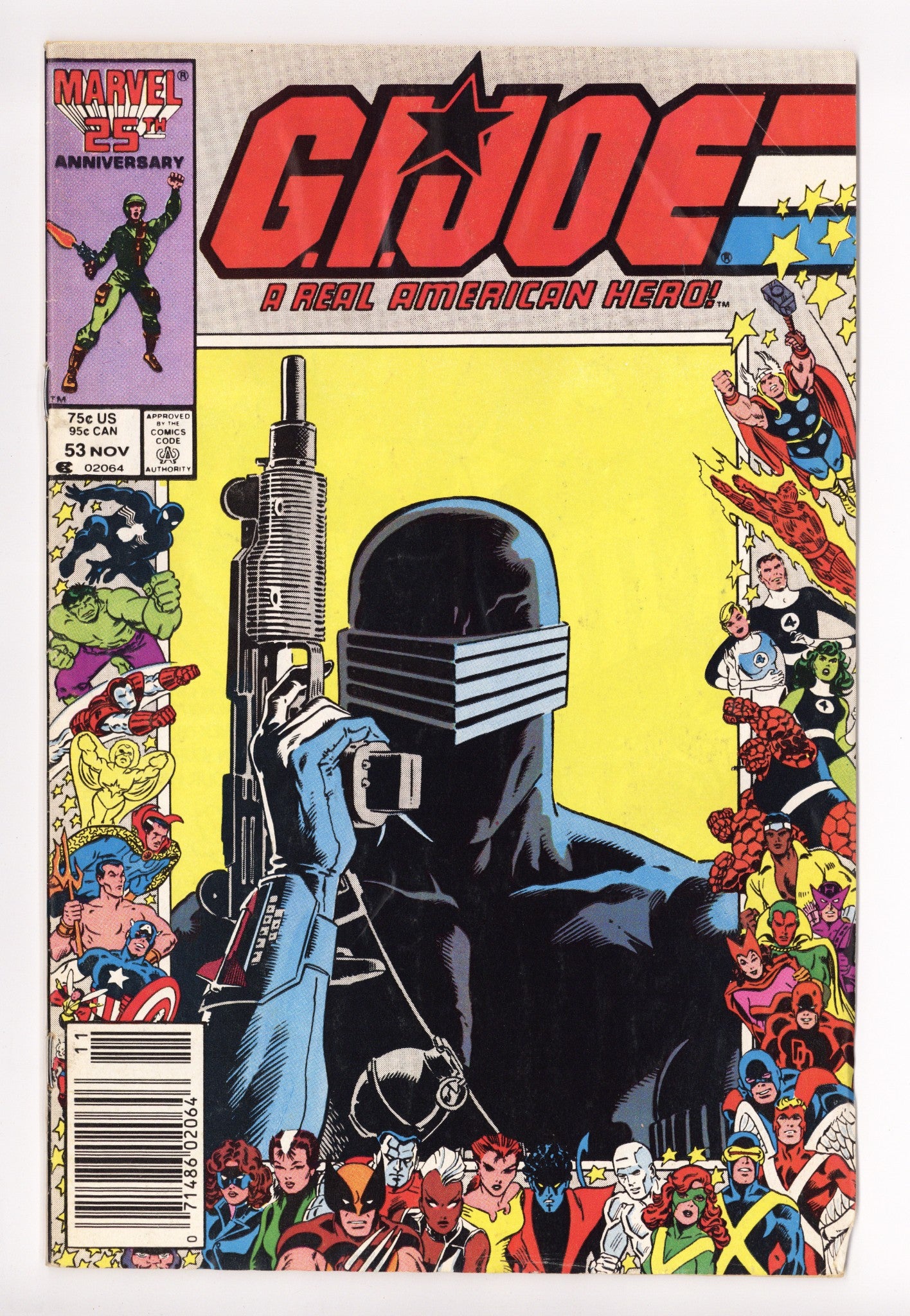 G.I. Joe, A Real American Hero 53 Low Grade (1986) Newsstand 