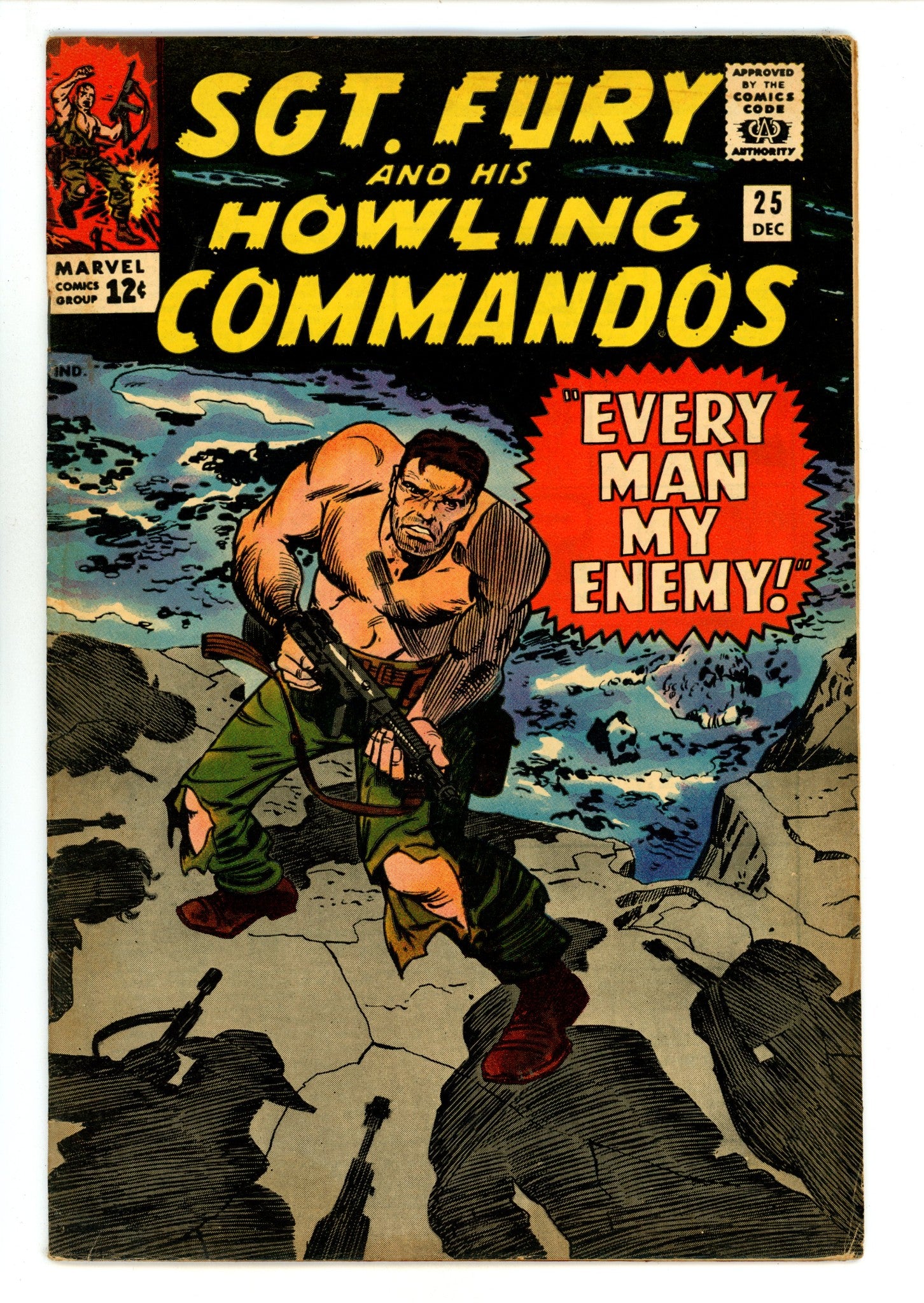 Sgt. Fury 25 VG/FN (5.0) (1965) 