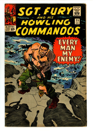 Sgt. Fury 25 VG/FN (5.0) (1965) 
