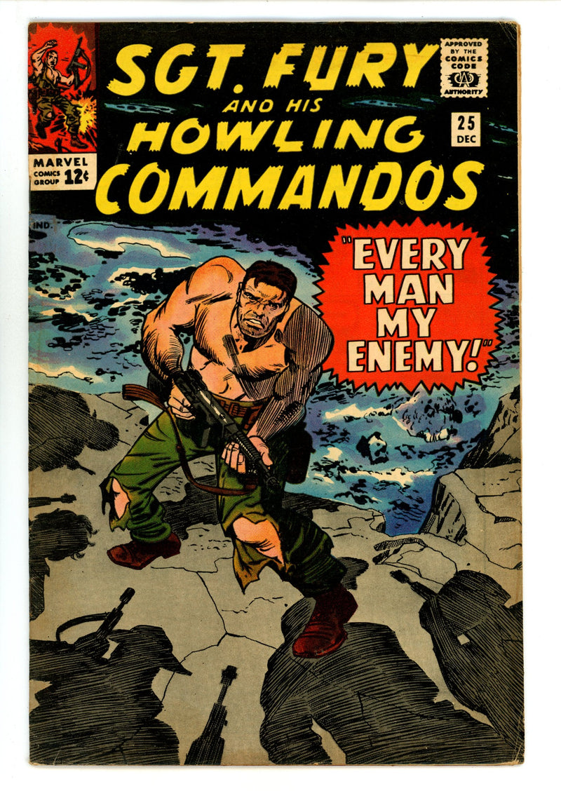 Sgt. Fury 25 VG/FN (5.0) (1965) 