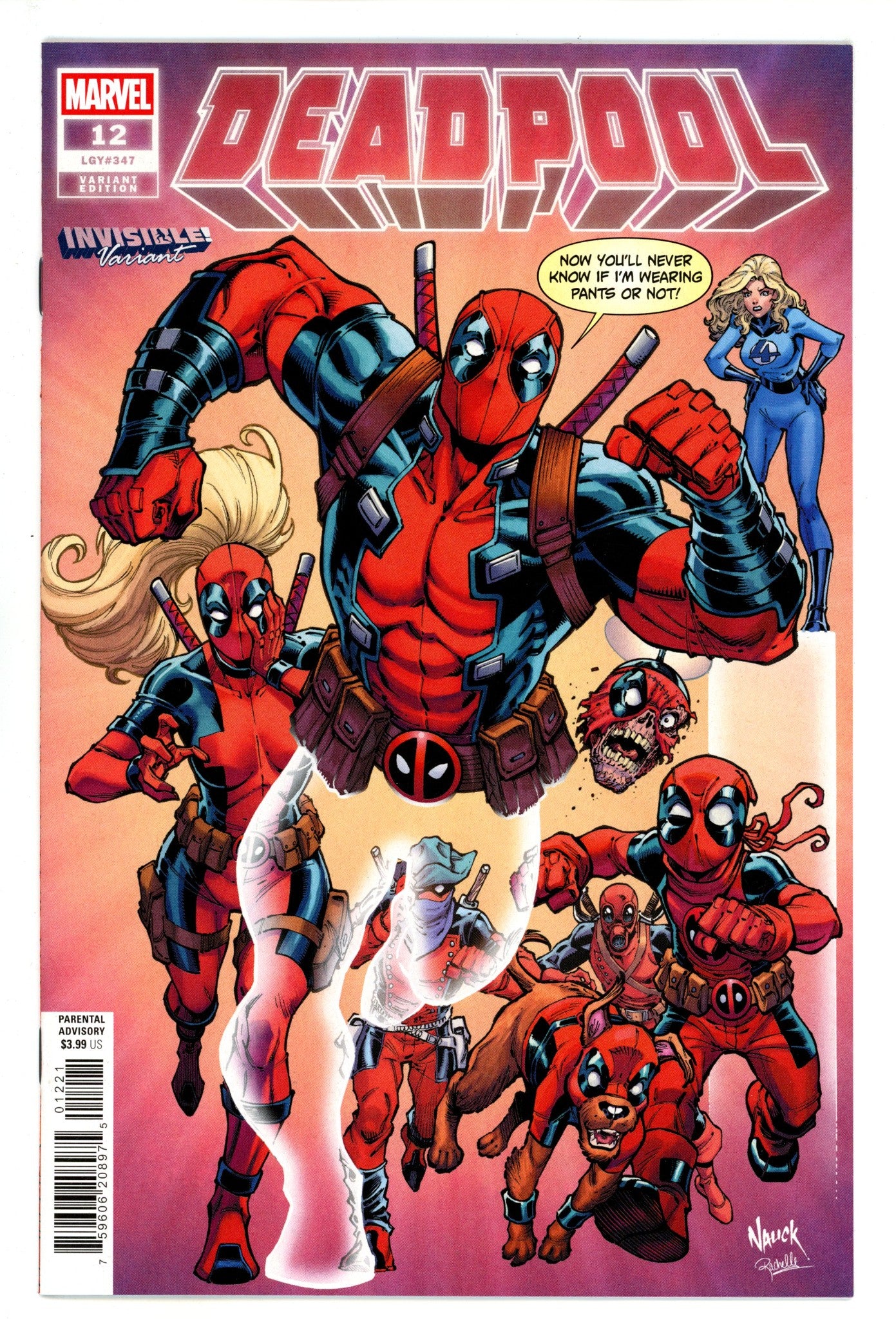 Deadpool Vol 9 12 Nauck Variant (2025)