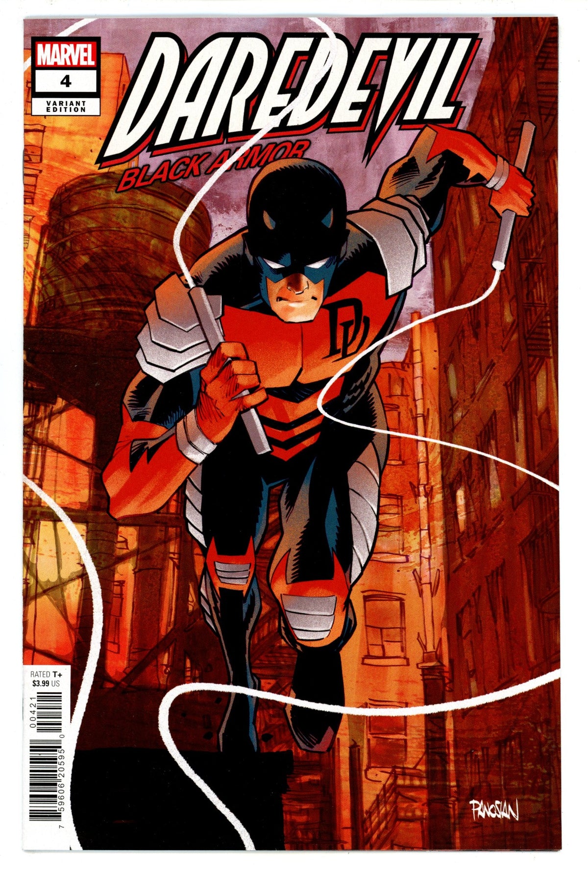 Daredevil Black Armor 4 Panosian Variant (2024)