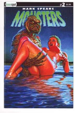 Mark Spears Monsters   2  NM- (9.2)   (2024) Spears     Variant