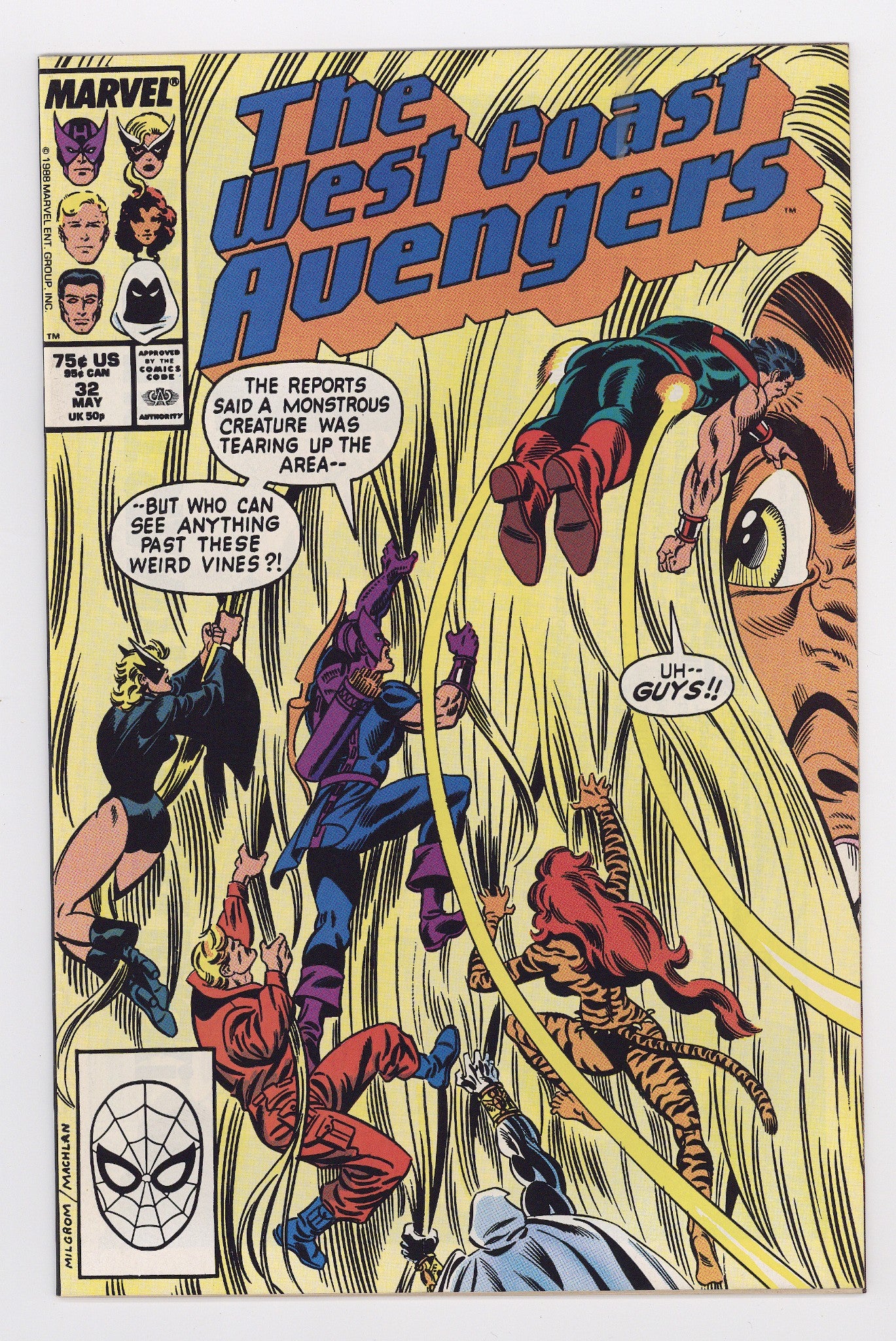 West Coast Avengers Vol 2 32 High Grade (1988) 