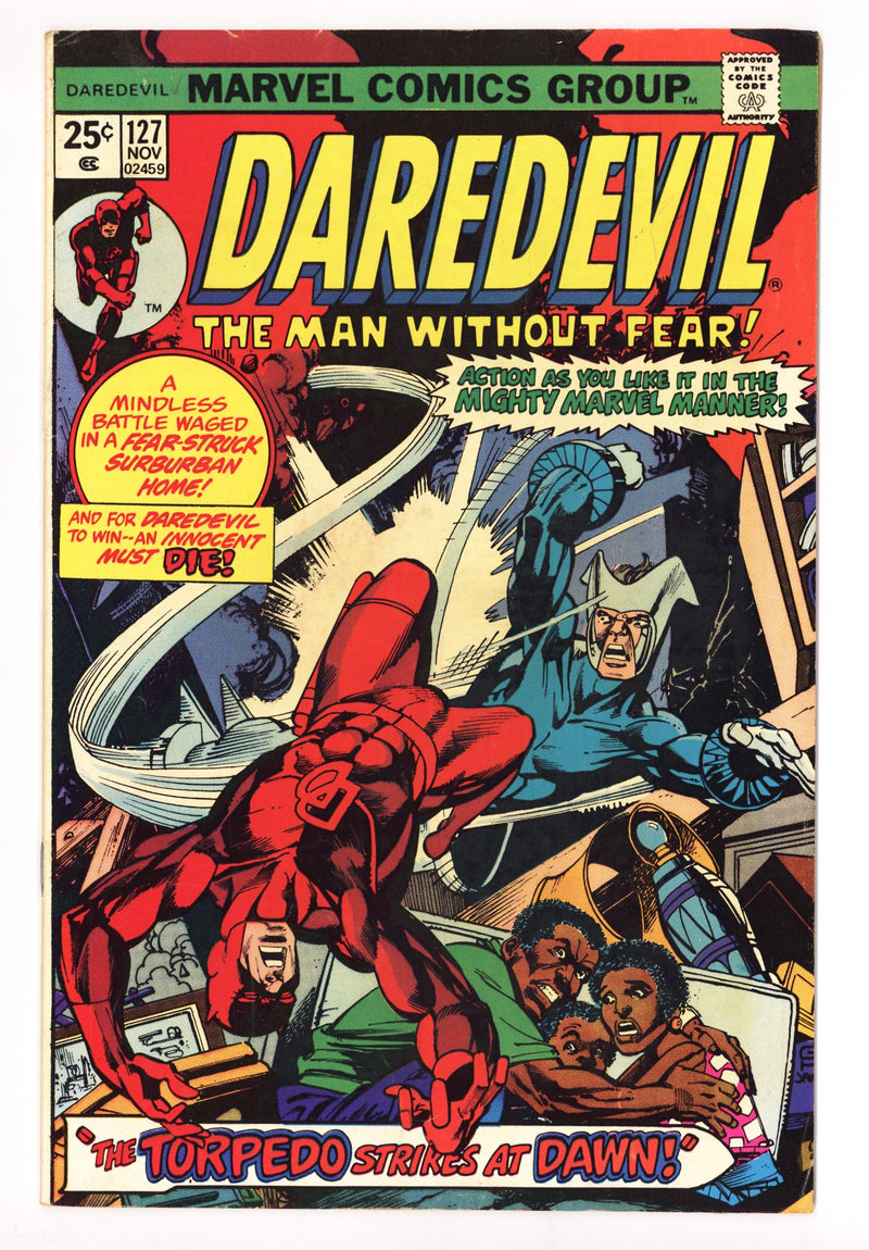 Daredevil Vol 1 127 FN- (5.5) (1975) 