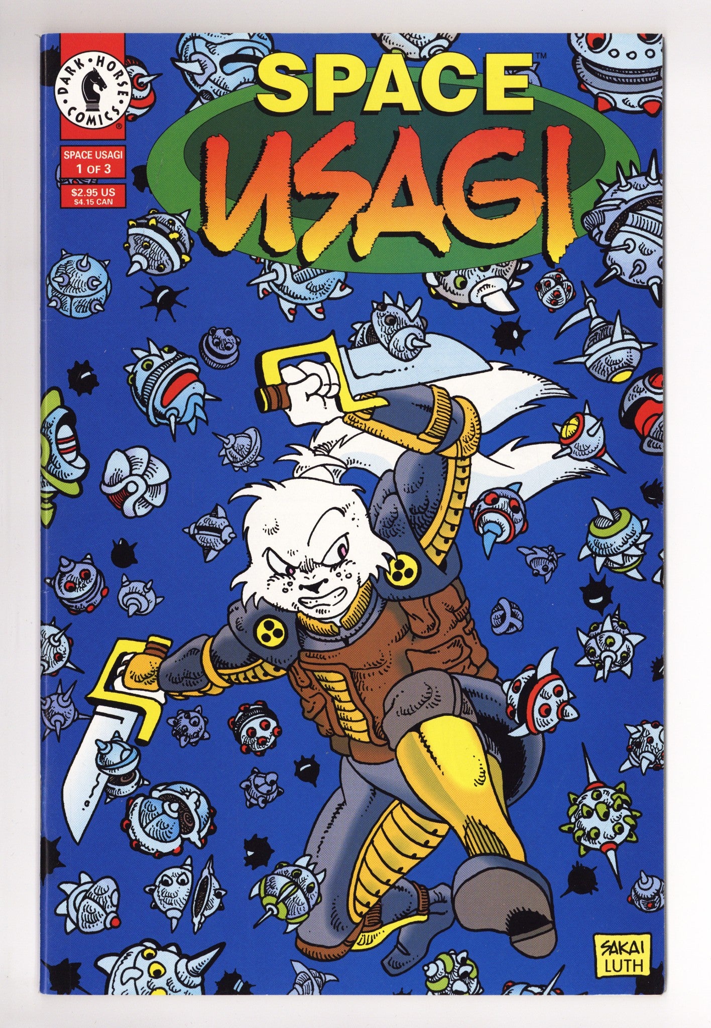 Space Usagi Vol 3 1 Mid Grade (1996) 