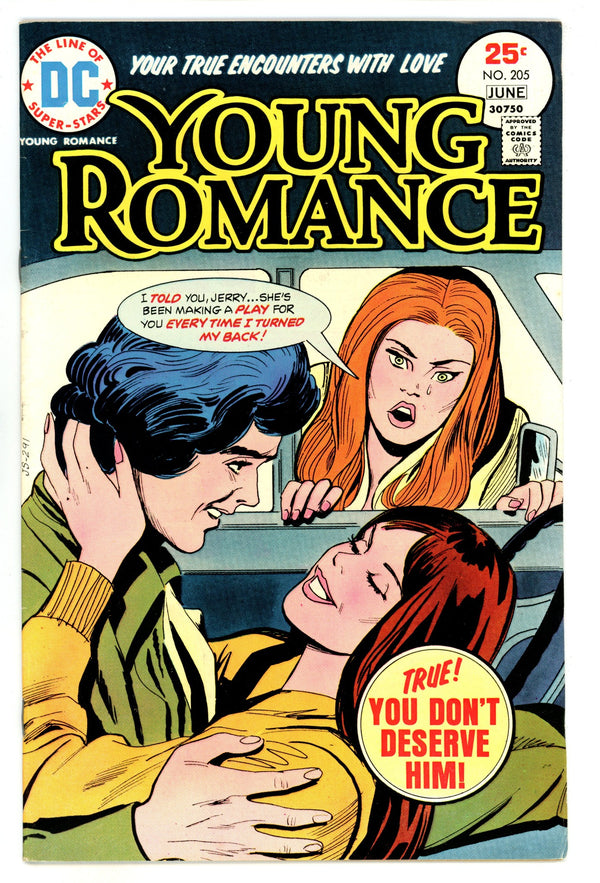 Young Romance 205 VF- (7.5) (1975)