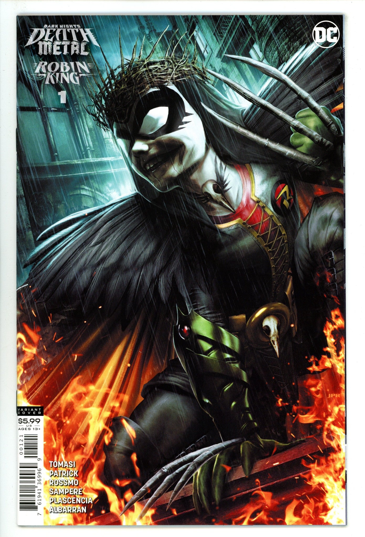 Dark Nights: Death Metal Robin King 1 High Grade (2020) Roberts Variant 