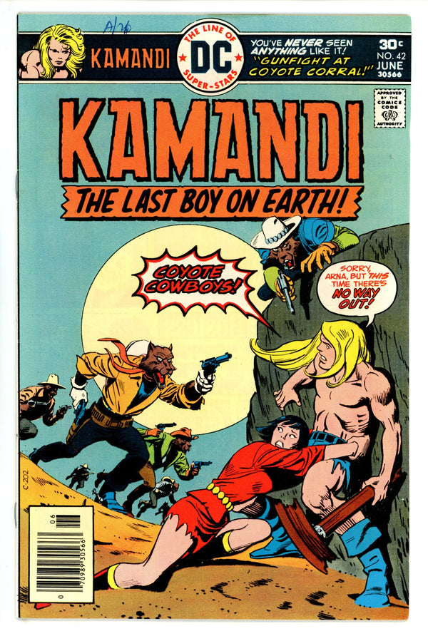 Kamandi, the Last Boy on Earth 42 FN/VF (1976)