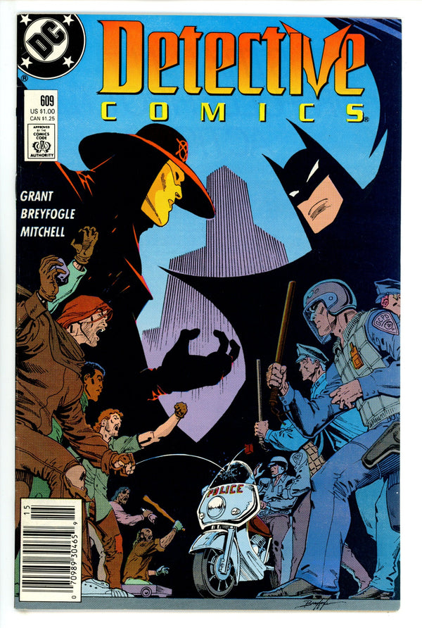 Detective Comics Vol 1 609 Newsstand (1989)