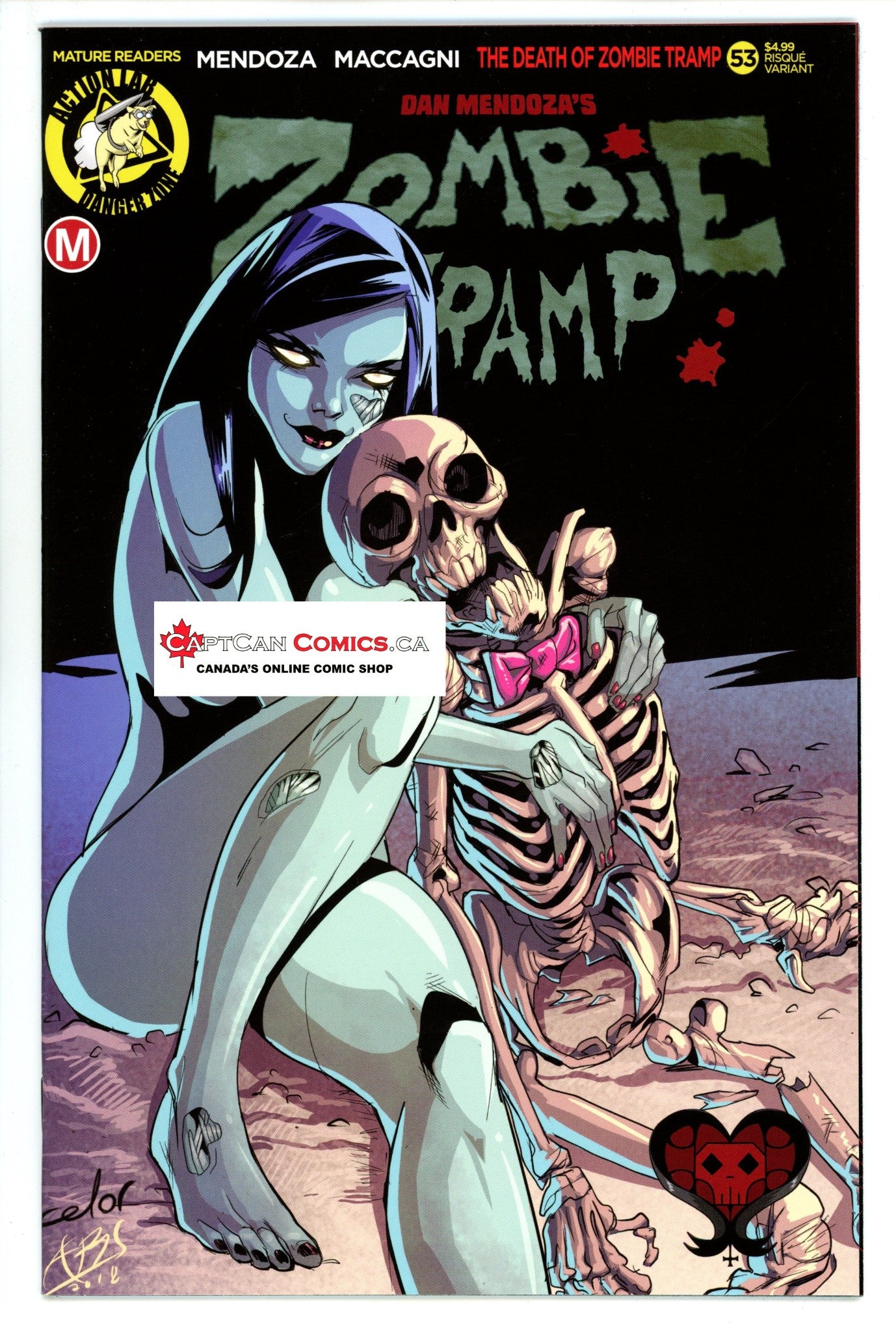 Zombie Tramp Vol 3 53 NM- (9.2) (2018) Celor Risque Variant 