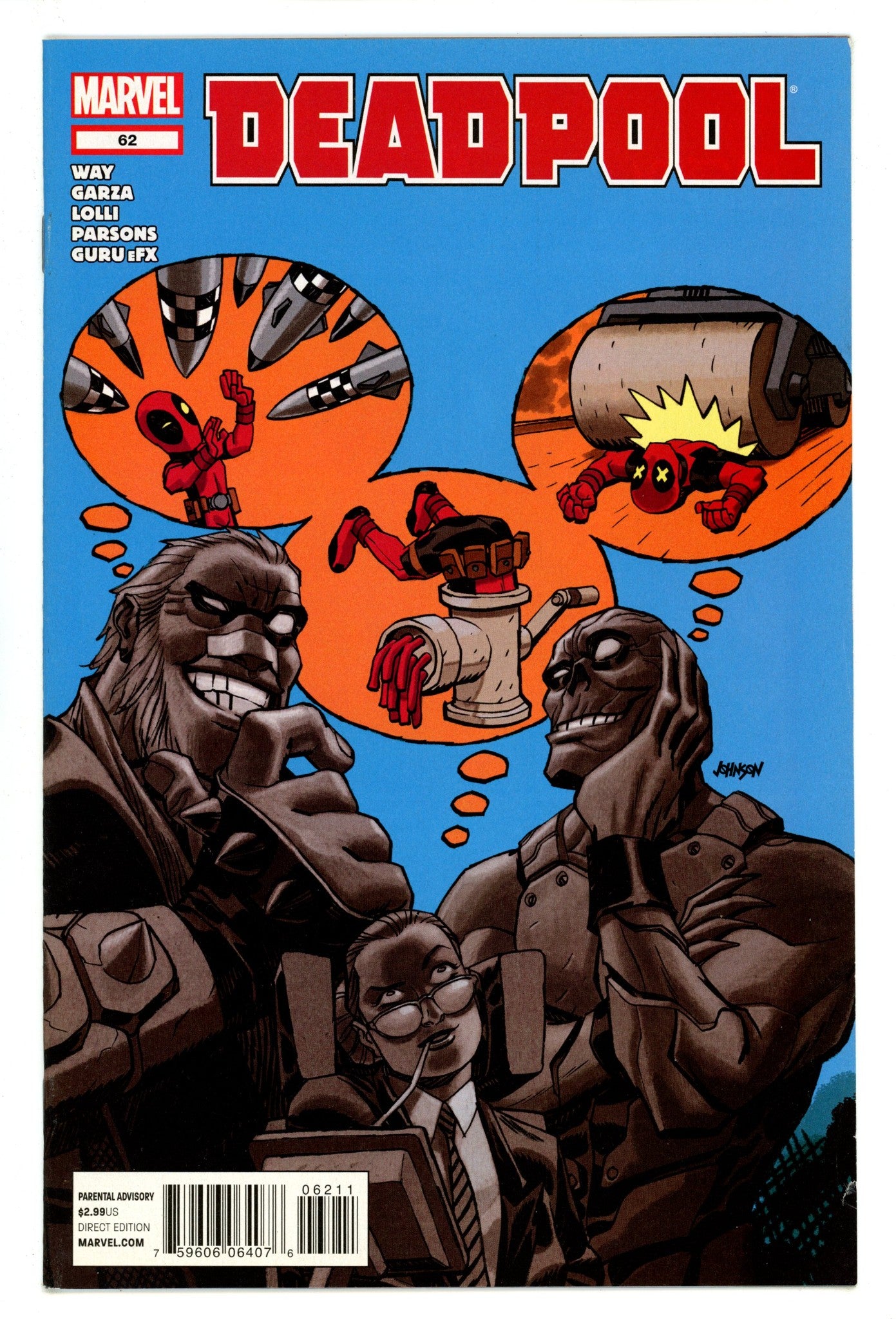 Deadpool Vol 3 62  Mid Grade   (2012)        