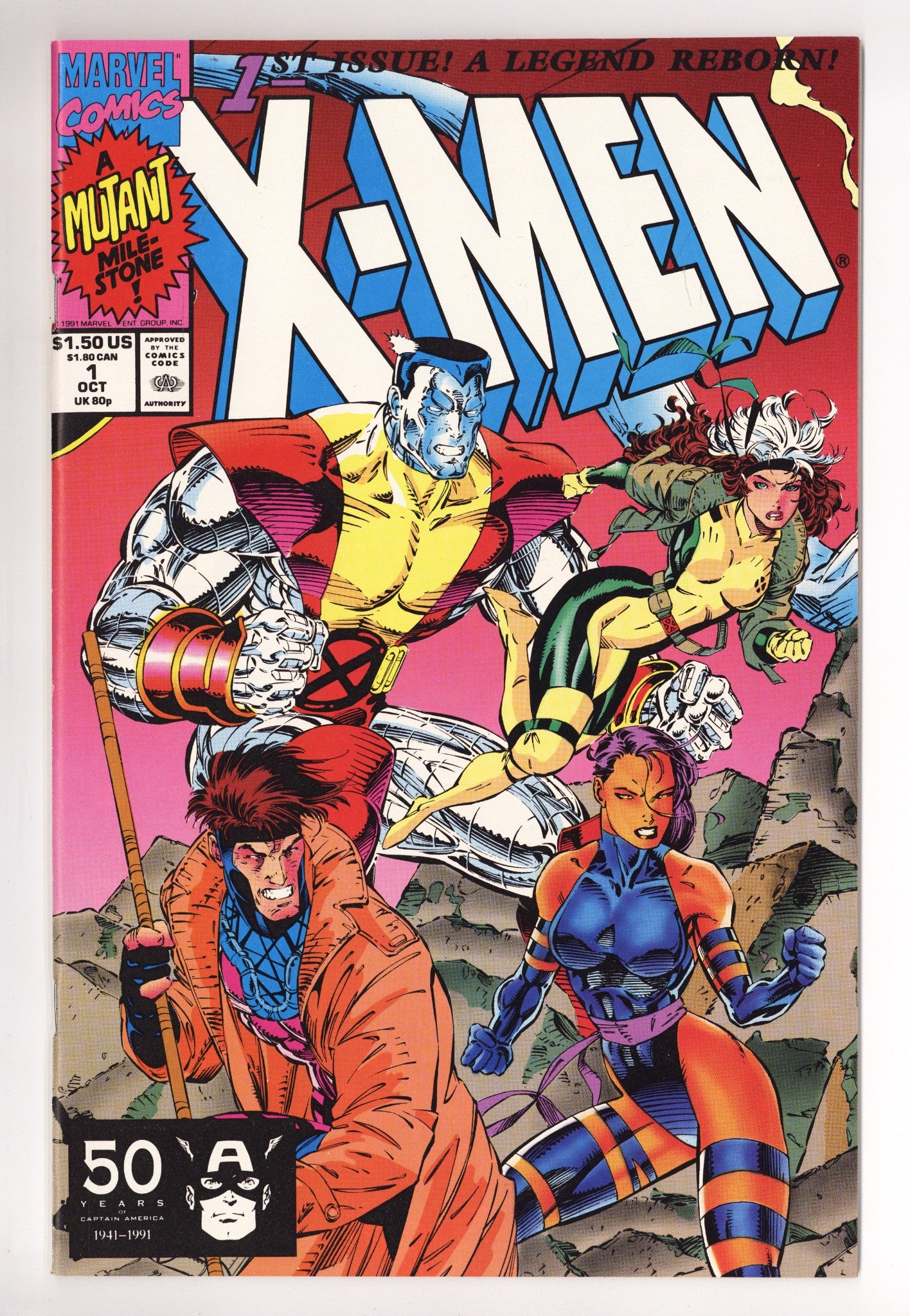 X-Men Vol 1 1 High Grade (1991) Colossus 