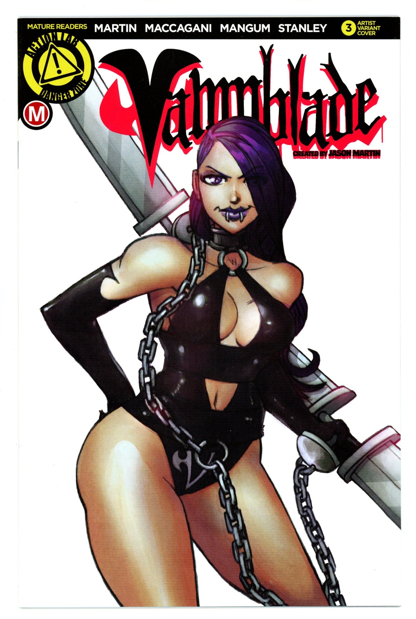 Vampblade Vol 1 3 NM (9.4) (2016) Martin Variant 