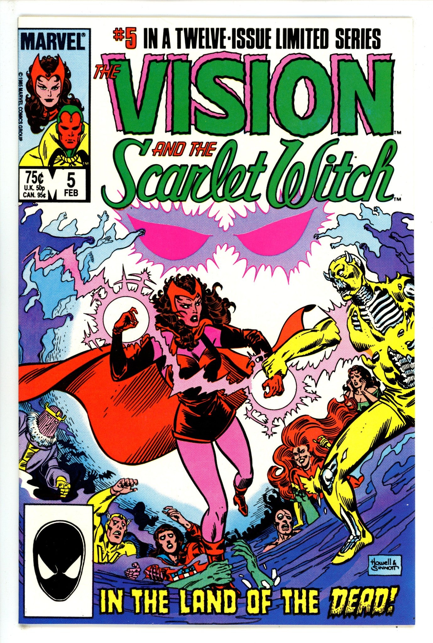 The Vision and the Scarlet Witch Vol 2 5 VF/NM (9.0) (1986) 