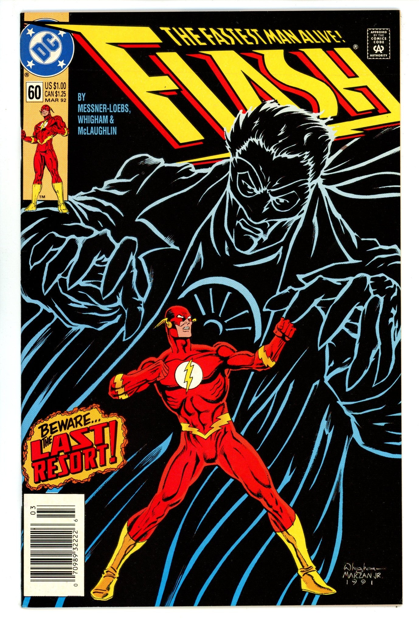 Flash Vol 2 60 High Grade (1992) Newsstand 