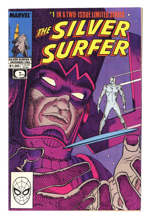 The Silver Surfer Vol 4 1 VF+ (8.5) (1988)