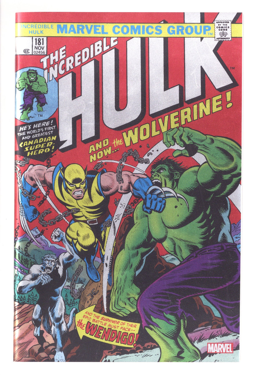 Incredible Hulk No. 181 Facsimile Edition [nn] High Grade (2023) Foil Variant 