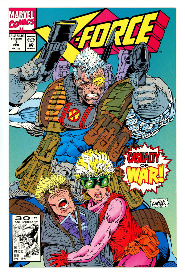 X-Force Vol 1 7 High Grade (1992)