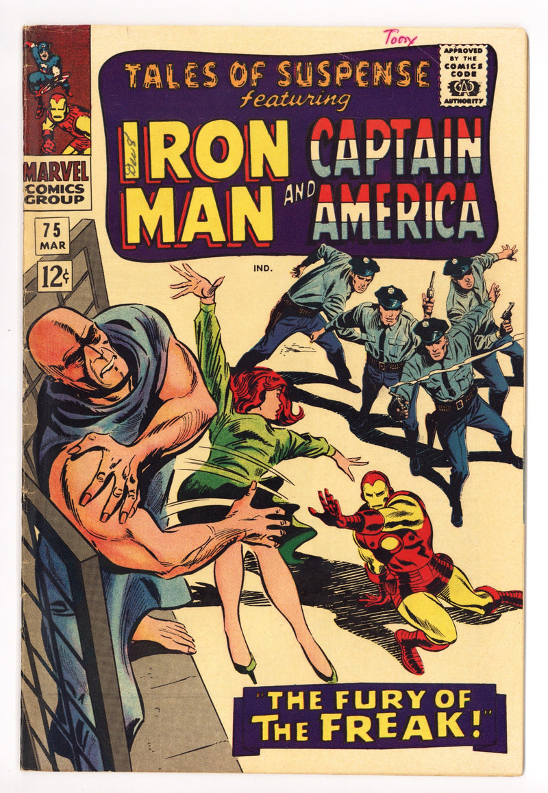 Tales of Suspense Vol 1 75 FN (6.0) (1966) 
