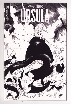 Disney Villains Ursula 1 Quinn B&W Incentive (2025)