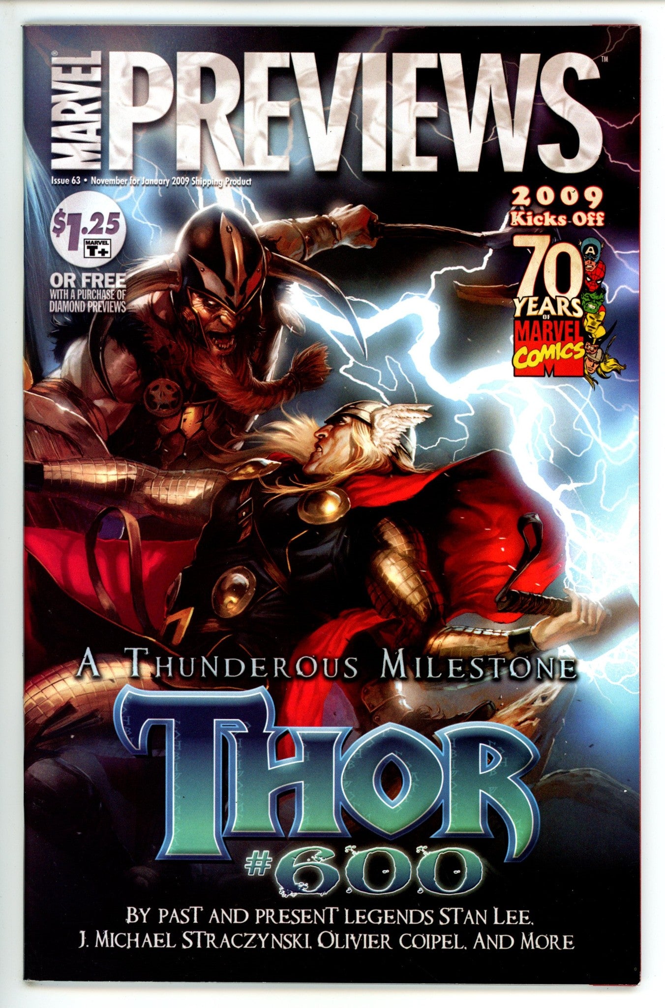 Marvel Previews Vol 1 63 NM- (9.2) (2009) 