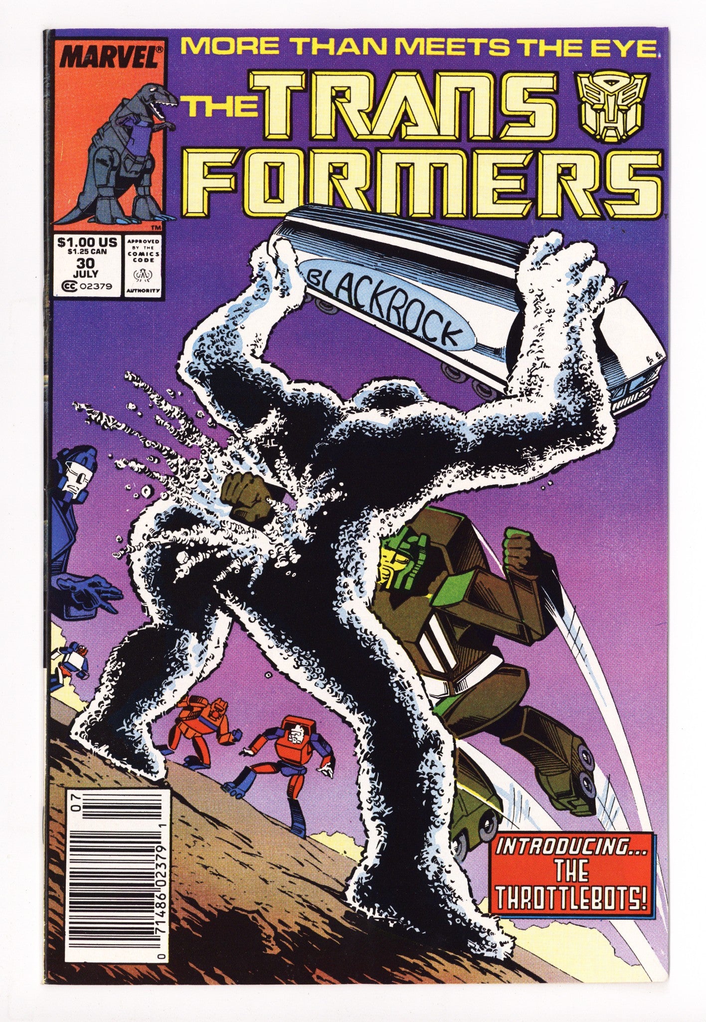 The Transformers 30 High Grade (1987) Newsstand 