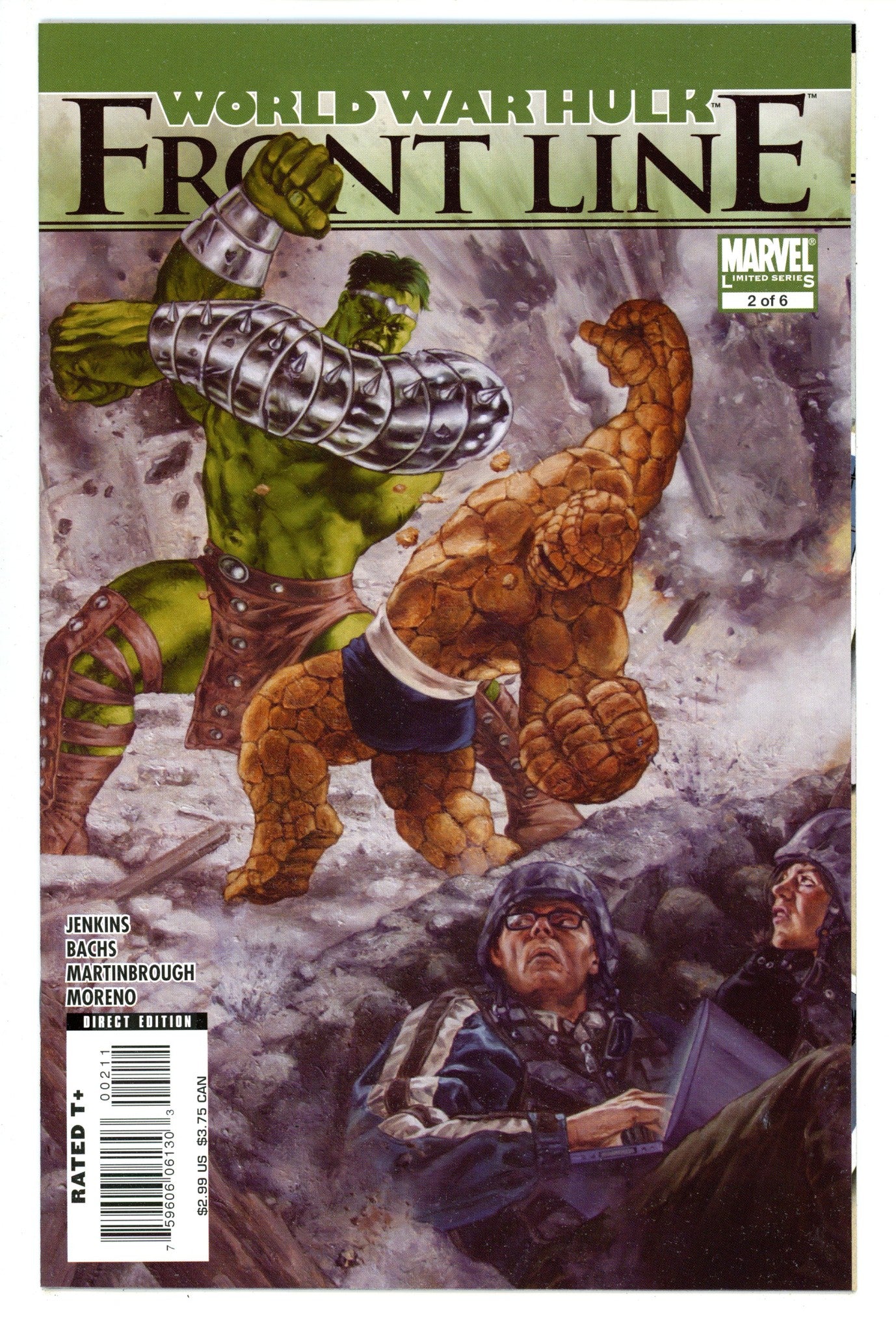 World War Hulk: Front Line 2 High Grade (2007) 